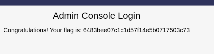 Login into Admin Panel with weak credentials